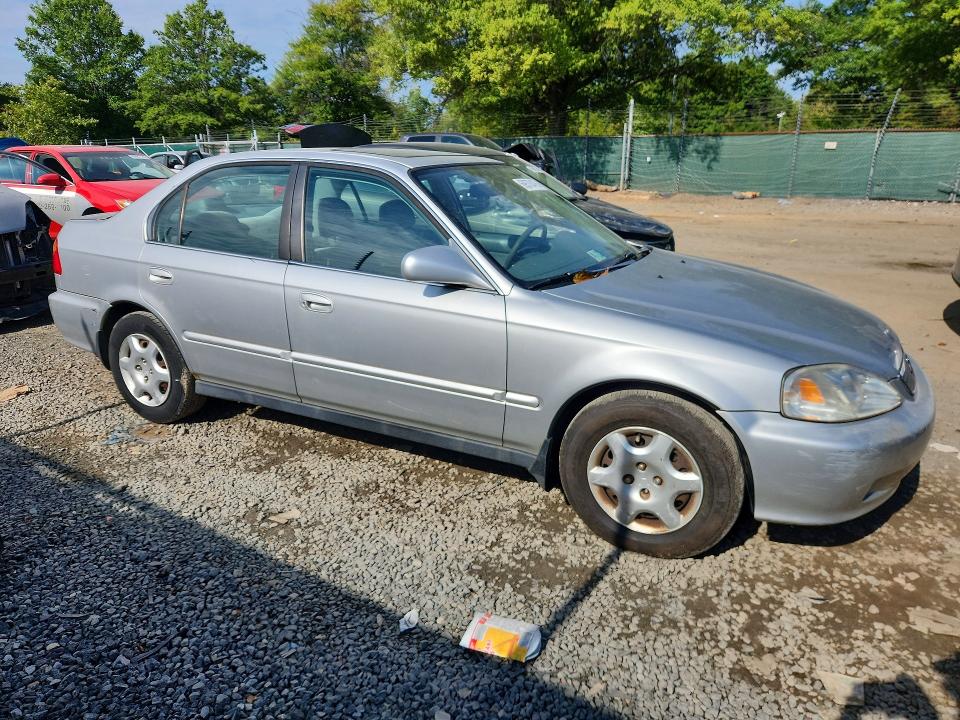 1999 Honda Civic მანქანა იყიდება აუქციონზე, vin: 1HGEJ8640XL022229, აუქციონის ნომერი: 69578476