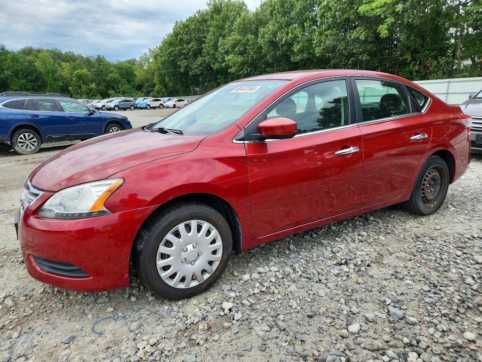 Auction sale of the 2015 Nissan Sentra, vin: 3N1AB7AP0FL670195, lot number: 68443166