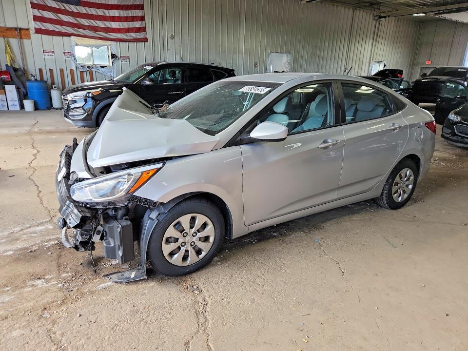 Auction sale of the 2016 Hyundai Accent, vin: KMHCT4AE9GU055387, lot number: 70884616