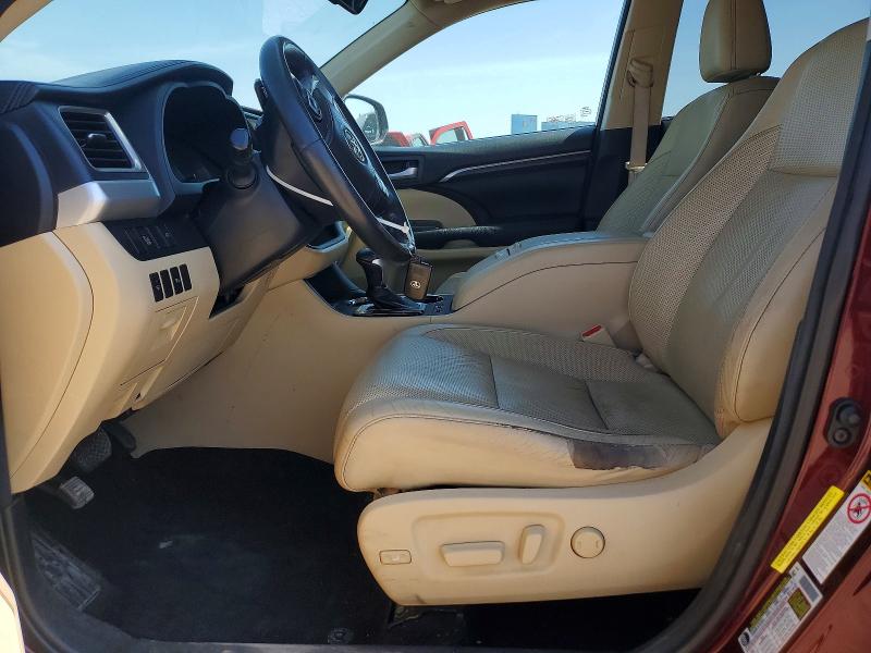 67314816 :رقم المزاد ، 5TDYKRFH4ES016852 vin ، 2014 Toyota Highlander مزاد بيع