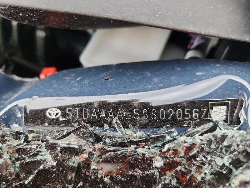 70277346 :رقم المزاد ، 5TDAAAA55SS020567 vin ، 2025 Toyota Grand Highlander مزاد بيع