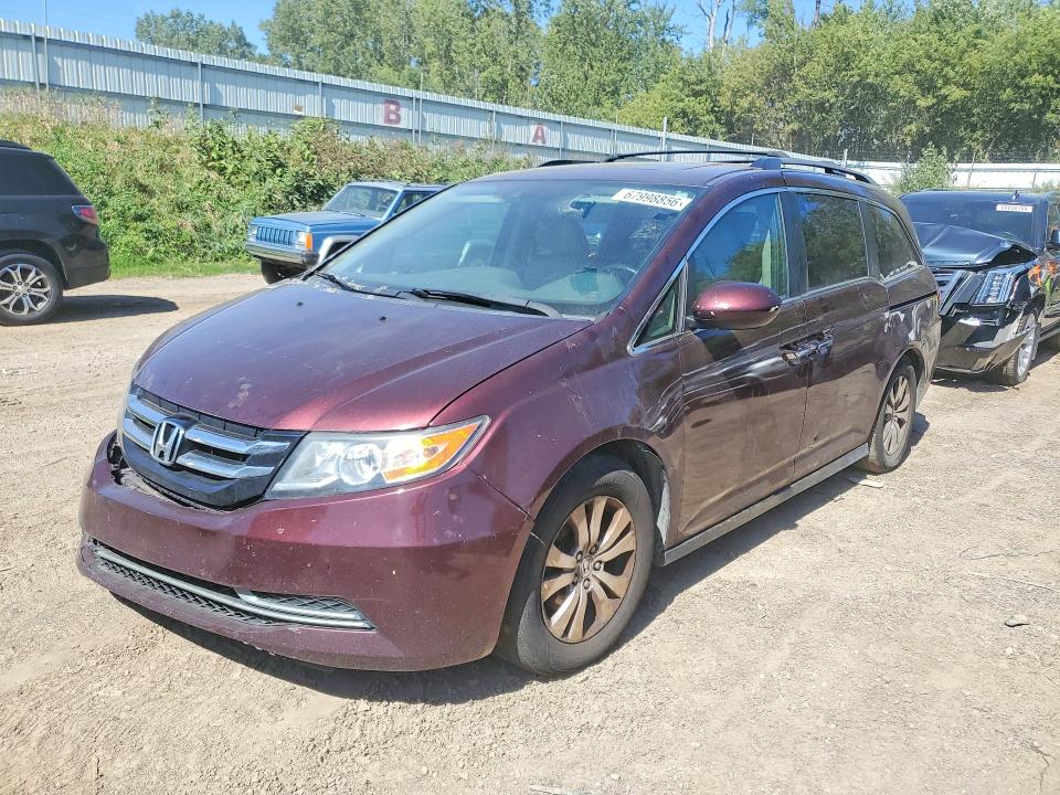 Продаж на аукціоні авто 2014 Honda Odyssey, vin: 5FNRL5H69EB076104, номер лоту: 67998856