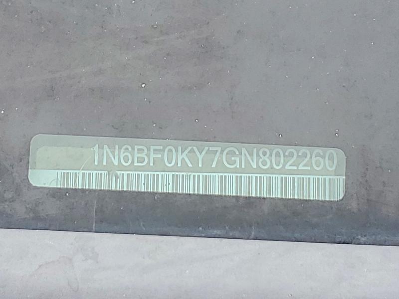 2016 Nissan Nv მანქანა იყიდება აუქციონზე, vin: 1N6BF0KY7GN802260, აუქციონის ნომერი: 68972176