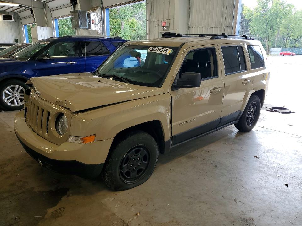 Aukcja sprzedaży 2016 Jeep Patriot, vin: 1C4NJPBA5GD787211, numer aukcji: 68014316