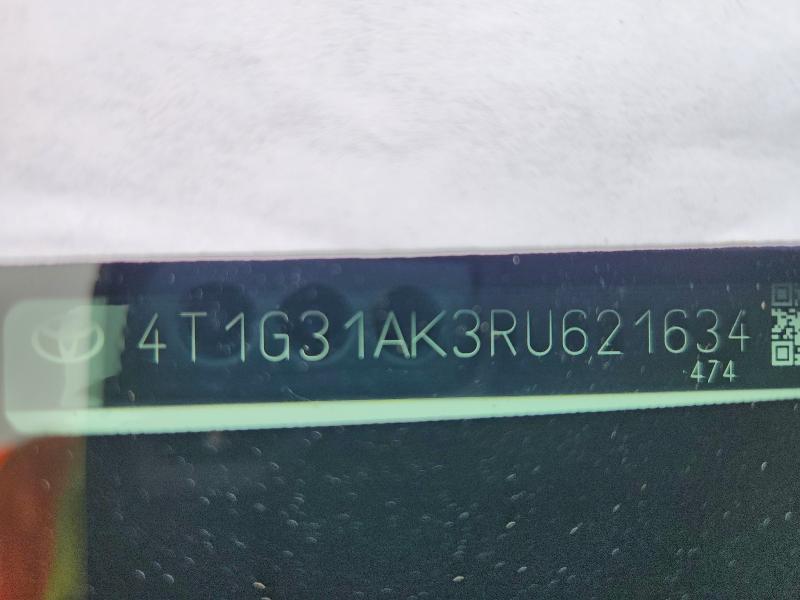 Продажа на аукционе авто 2024 Toyota Camry Hybrid, vin: 4T1G31AK3RU621634, номер лота: 55145656