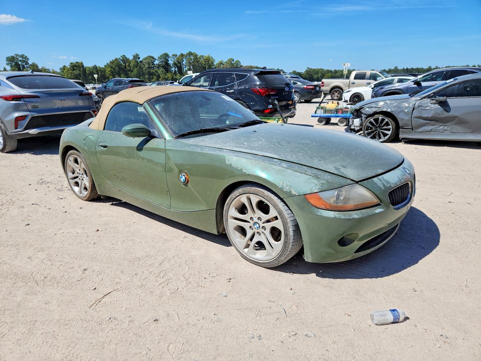 2003 Bmw Z4 მანქანა იყიდება აუქციონზე, vin: 4USBT53493LU03774, აუქციონის ნომერი: 69894026