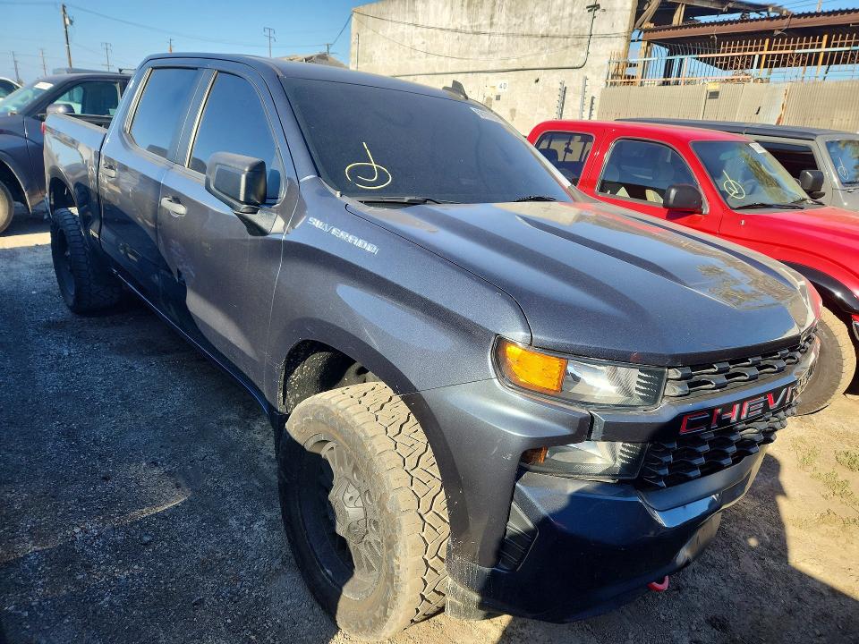68101656 :رقم المزاد ، 1GCPWBEK1MZ381555 vin ، 2021 Chevrolet Silverado مزاد بيع