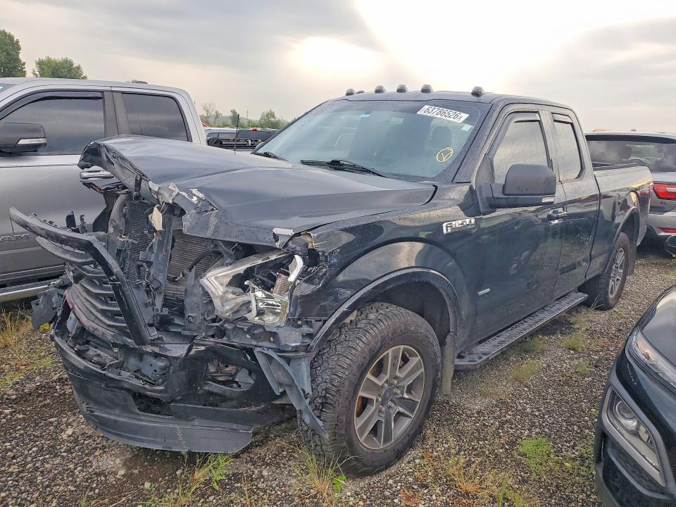 63786526 :رقم المزاد ، 1FTEX1EPXFFC29109 vin ، 2015 Ford F150 مزاد بيع