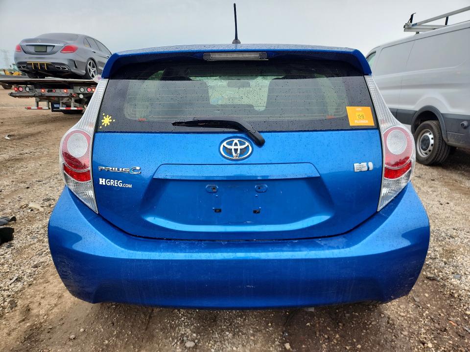 67896546 :رقم المزاد ، JTDKDTB38E1075990 vin ، 2014 Toyota Prius C مزاد بيع