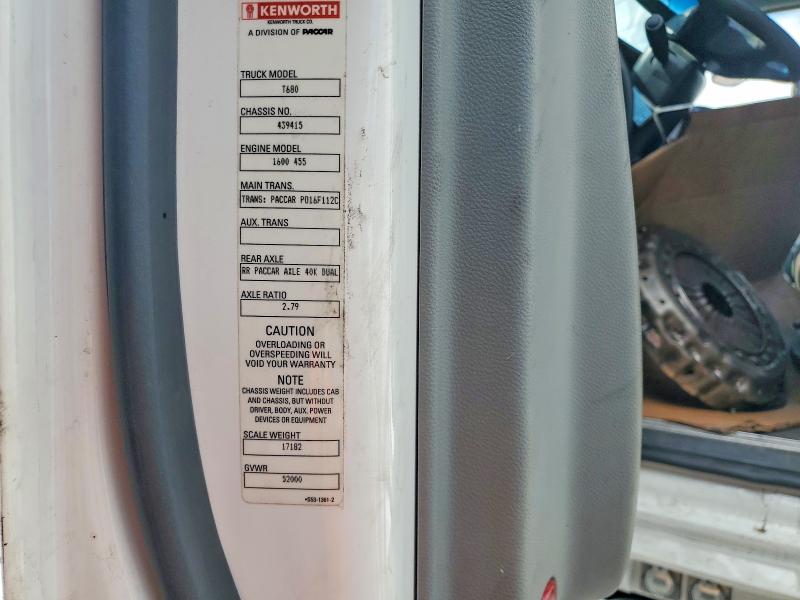 Продажа на аукционе авто 2021 Kenworth Construction, vin: 1XKYDP9X2MJ439415, номер лота: 70295666