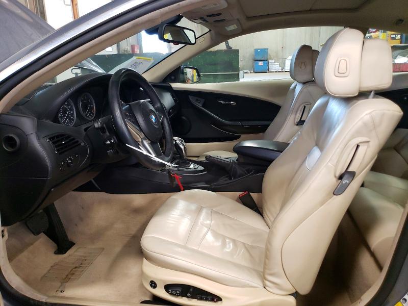 71072236 :رقم المزاد ، WBAEA5C53ACV93194 vin ، 2010 Bmw 650 مزاد بيع