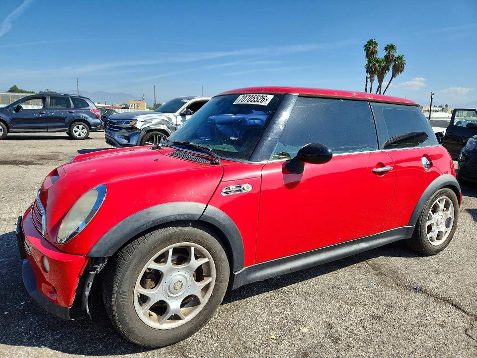 Продажа на аукционе авто 2004 Mini Cooper, vin: WMWRE33474TD87031, номер лота: 70705526