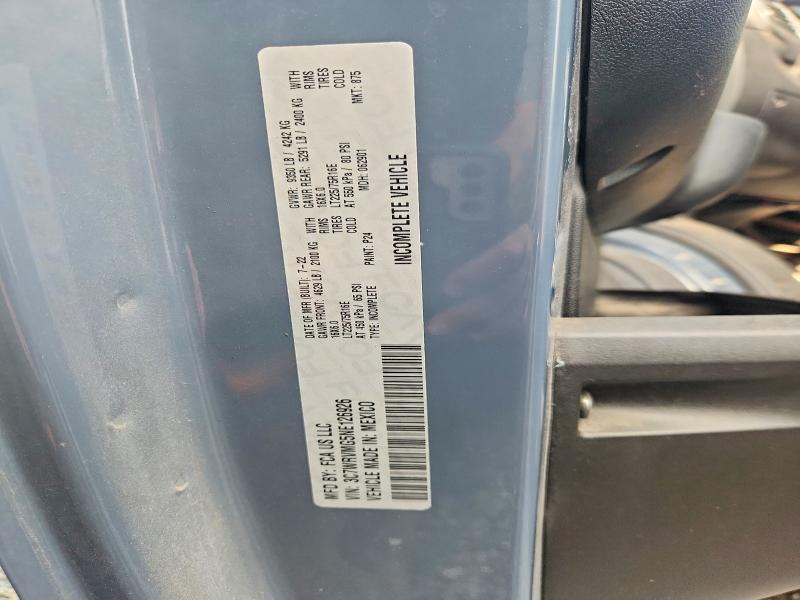 Продаж на аукціоні авто 2022 Ram Promaster 3500, vin: 3C7WRVMG5NE126926, номер лоту: 68102646