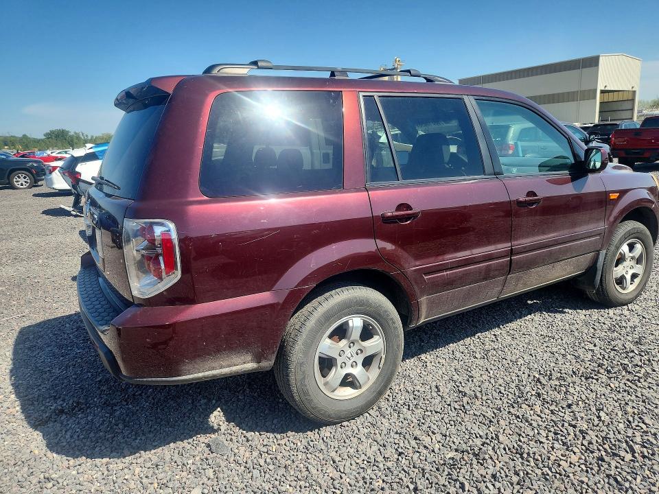 68816456 :رقم المزاد ، 5FNYF28487B047535 vin ، 2007 Honda Pilot مزاد بيع