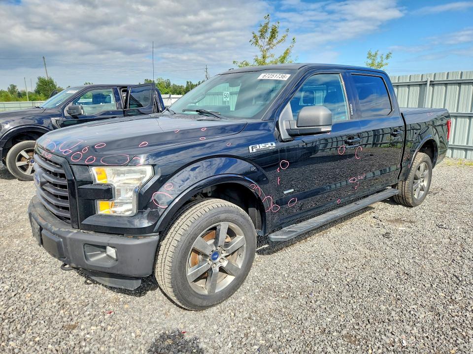 67251736 :رقم المزاد ، 1FTEW1EG7GFC40556 vin ، 2016 Ford F150 مزاد بيع