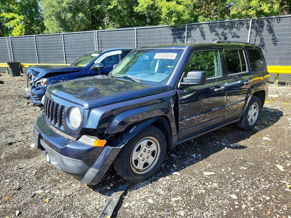 67858816 :رقم المزاد ، 1C4NJPBA4ED632307 vin ، 2014 Jeep Patriot مزاد بيع
