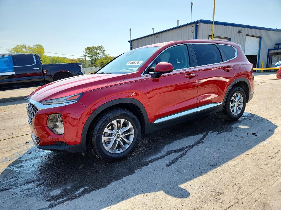 2019 Hyundai Santa Fe მანქანა იყიდება აუქციონზე, vin: 5NMS23AD5KH004876, აუქციონის ნომერი: 69546326