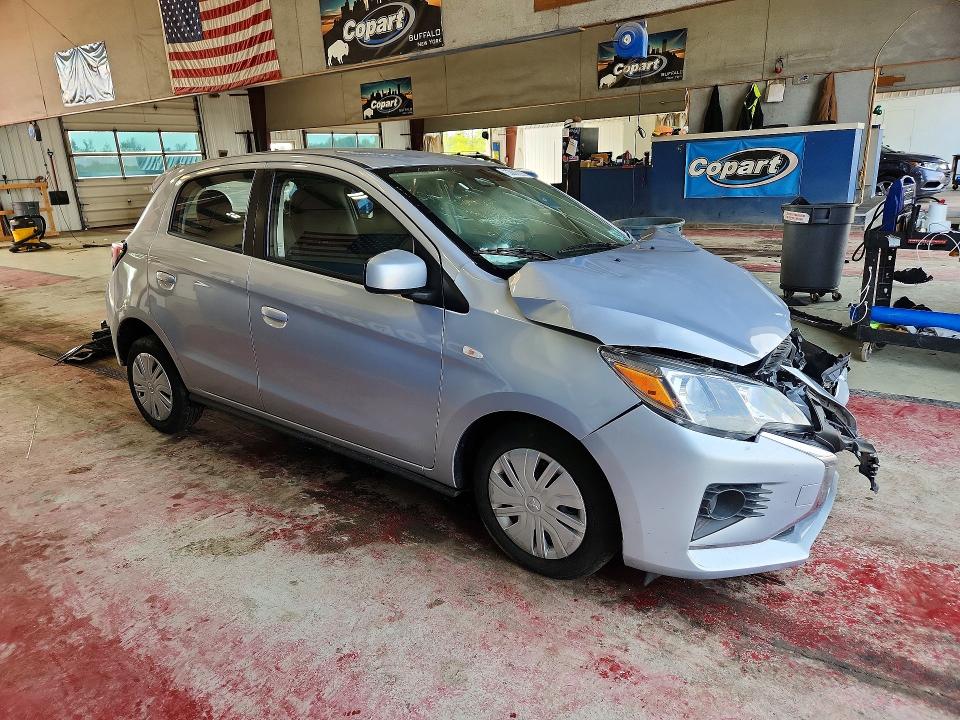 2024 Mitsubishi Mirage მანქანა იყიდება აუქციონზე, vin: ML32AUHJ4RH017184, აუქციონის ნომერი: 66103066