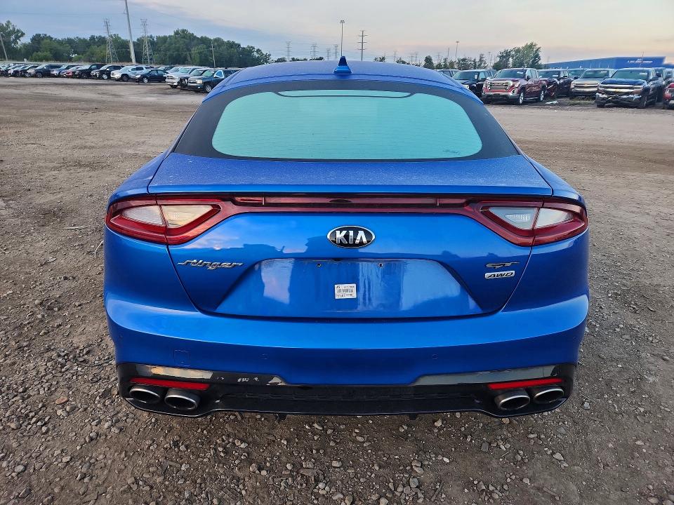2018 Kia Stinger მანქანა იყიდება აუქციონზე, vin: KNAE35LC9J6027127, აუქციონის ნომერი: 68831266