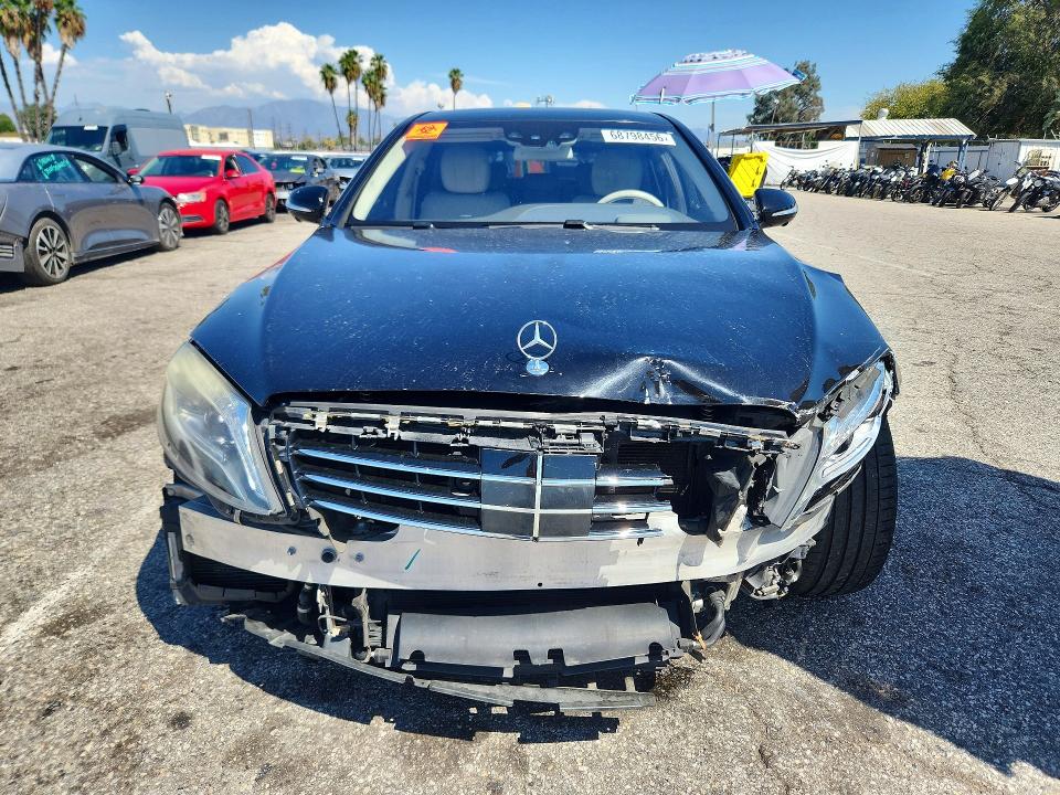 Aukcja sprzedaży 2015 Mercedes-benz S, vin: WDDUG7JBXFA162264, numer aukcji: 68798456