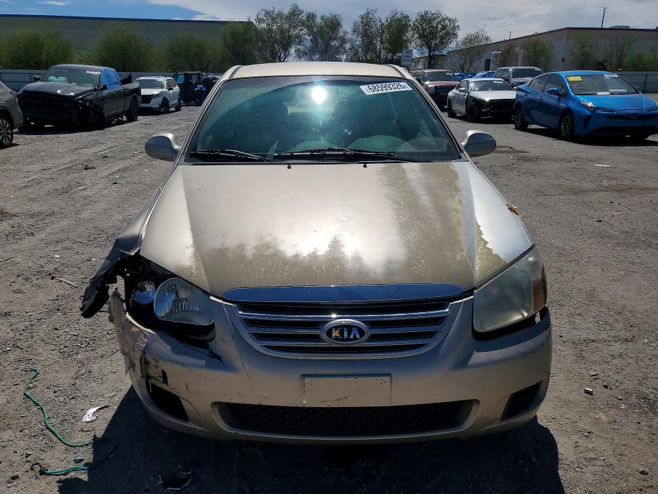 68599326 :رقم المزاد ، KNAFE121375472095 vin ، 2007 Kia Spectra مزاد بيع