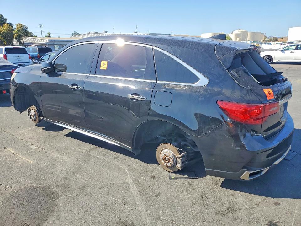70708676 :رقم المزاد ، 5J8YD4H51JL006518 vin ، 2018 Acura Mdx مزاد بيع