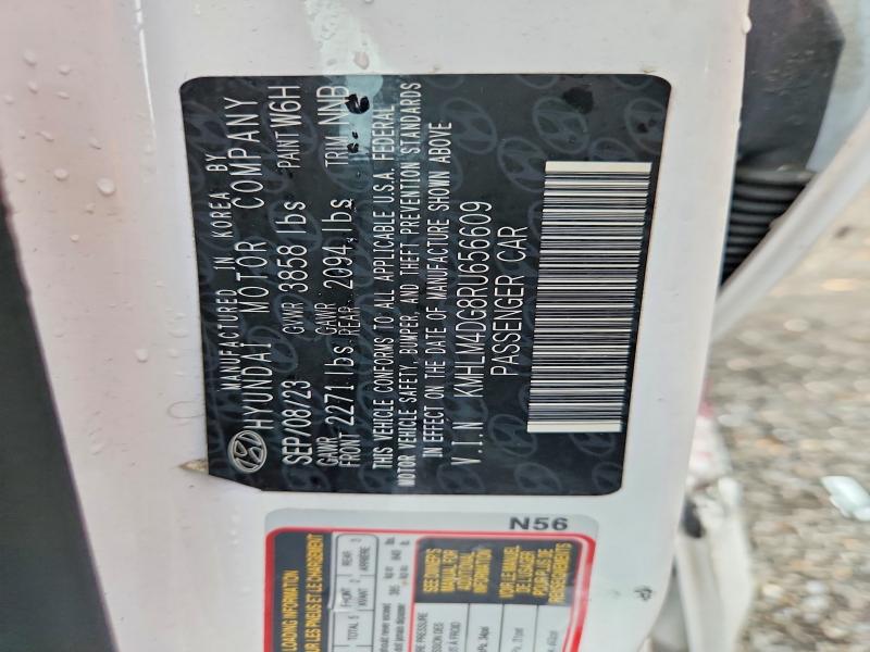 67696796 :رقم المزاد ، KMHLM4DG8RU656609 vin ، 2024 Hyundai Elantra مزاد بيع