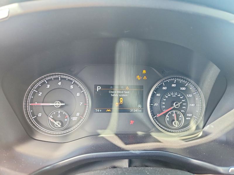 2022 Hyundai Santa Fe მანქანა იყიდება აუქციონზე, vin: 5NMS24AJXNH404979, აუქციონის ნომერი: 70543046
