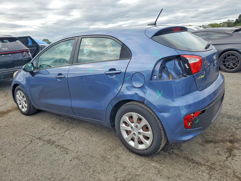 2016 Kia Rio 5-door მანქანა იყიდება აუქციონზე, vin: KNADN5A39G6569541, აუქციონის ნომერი: 71063616