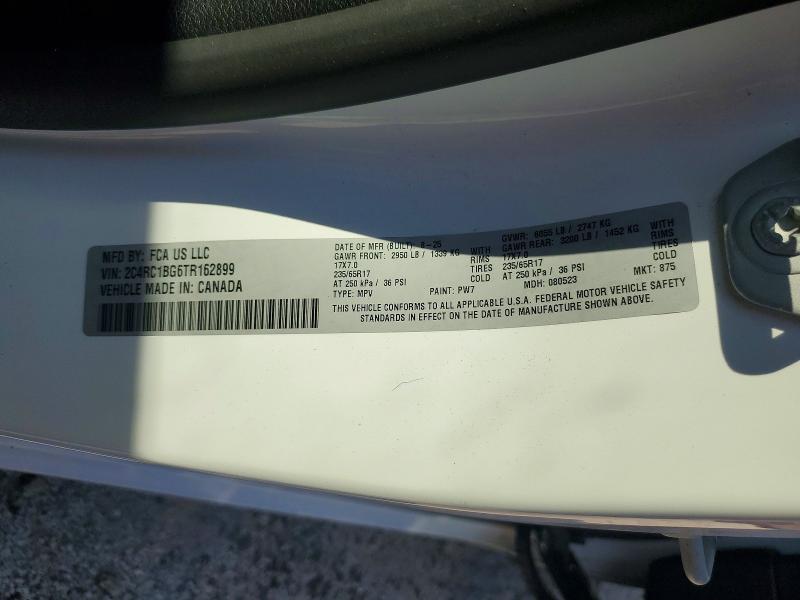 Продаж на аукціоні авто 2026 Chrysler Pacifica, vin: 2C4RC1BG6TR162899, номер лоту: 67691076