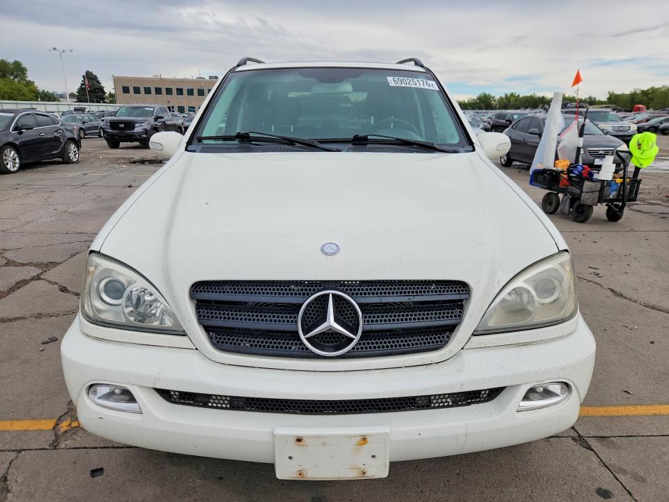 69025176 :رقم المزاد ، 4JGAB54E52A355594 vin ، 2002 Mercedes-benz Ml مزاد بيع