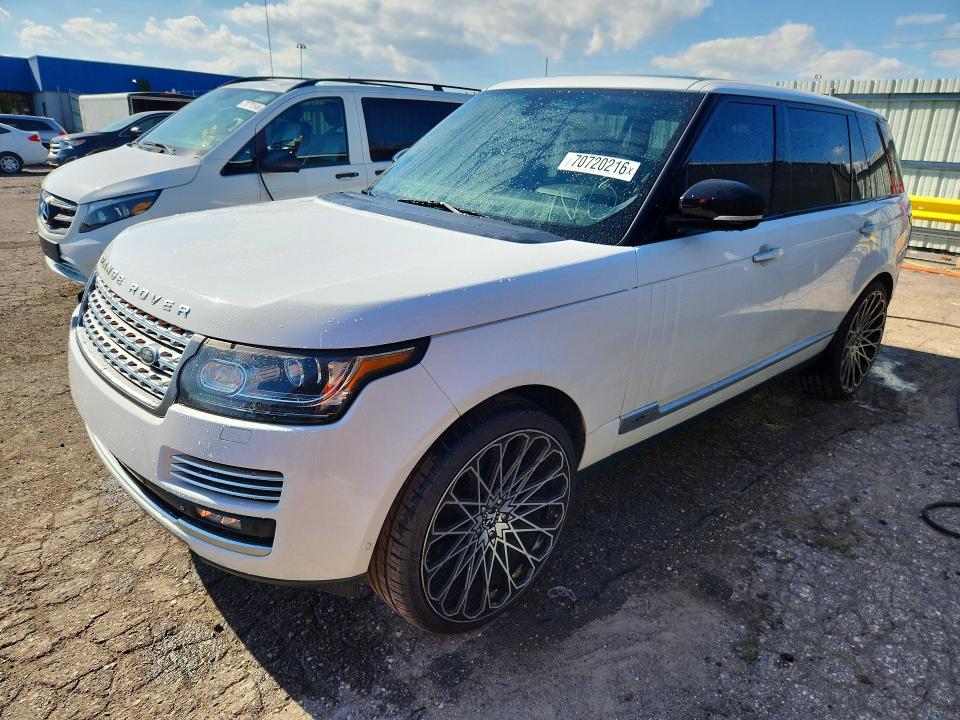 Продажа на аукционе авто 2015 Land Rover Range Rover, vin: SALGV3TFXFA198292, номер лота: 70720216