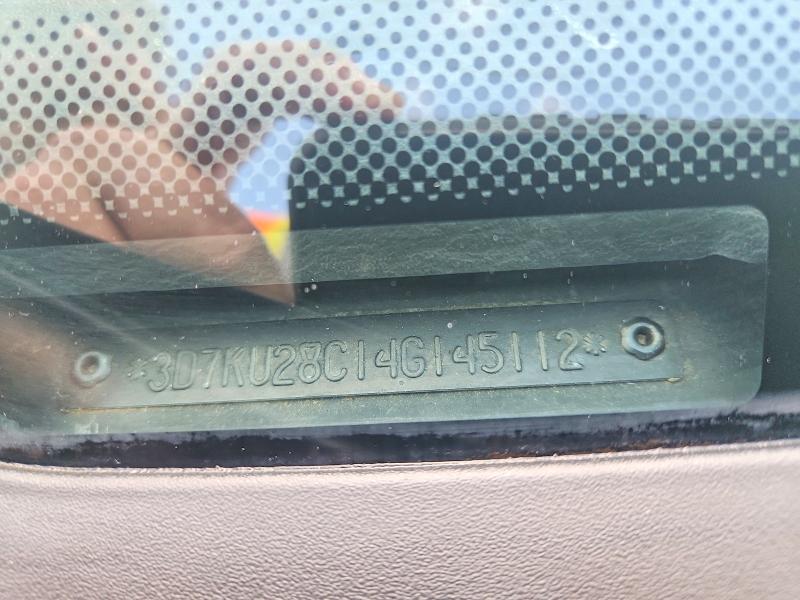 69762386 :رقم المزاد ، 3D7KU28C14G145112 vin ، 2004 Dodge Ram 2500 مزاد بيع