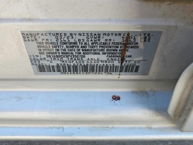 Aukcja sprzedaży 2023 Nissan Sentra, vin: 3N1AB8CV3PY256706, numer aukcji: 70169566