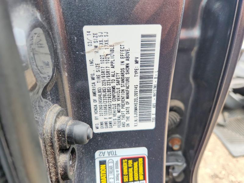 Продажа на аукционе авто 2014 Honda Cr-v, vin: 5J6RM4H52EL069145, номер лота: 68555836