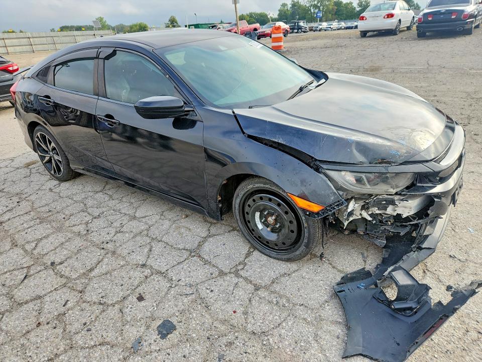 2019 Honda Civic მანქანა იყიდება აუქციონზე, vin: 2HGFC2F87KH515491, აუქციონის ნომერი: 69721276