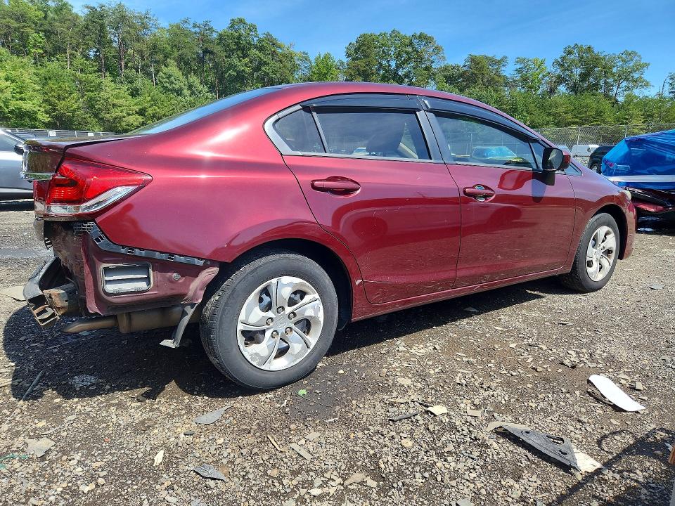 2014 Honda Civic მანქანა იყიდება აუქციონზე, vin: 2HGFB2F51EH543090, აუქციონის ნომერი: 67842776