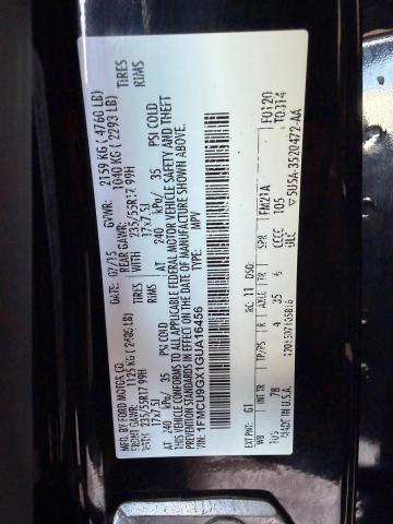 Aukcja sprzedaży 2016 Ford Escape, vin: 1FMCU9GX1GUA16456, numer aukcji: 71096986