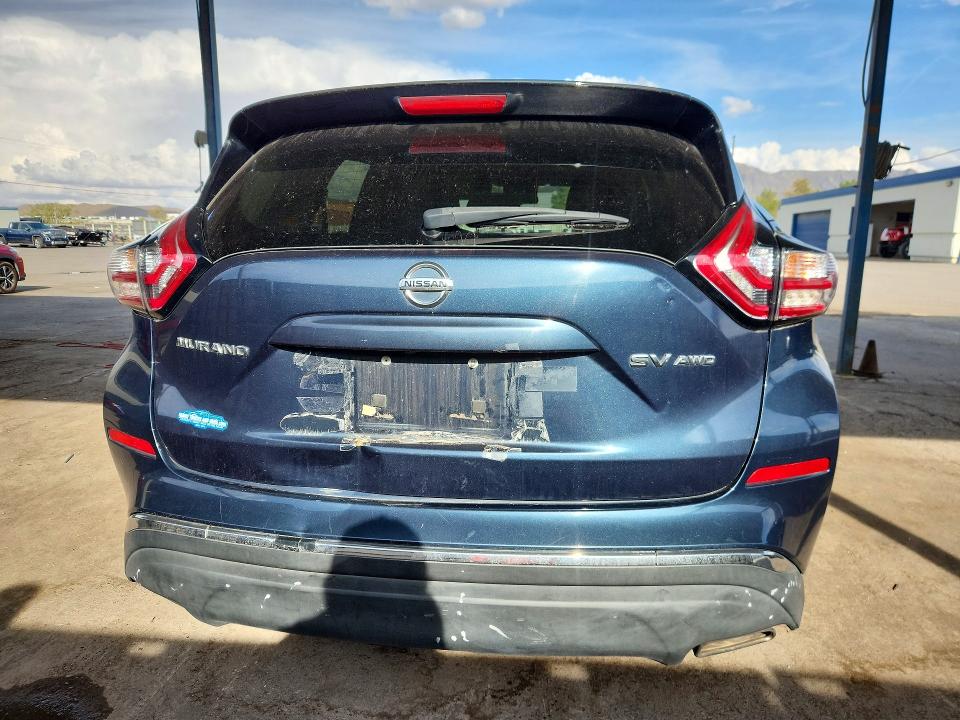 Продажа на аукционе авто 2016 Nissan Murano, vin: 5N1AZ2MH9GN125898, номер лота: 69439926