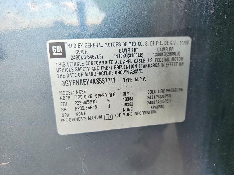 Продаж на аукціоні авто 2010 Cadillac Srx, vin: 3GYFNAEY4AS557711, номер лоту: 70815606