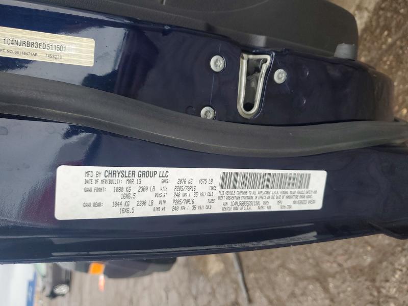 Aukcja sprzedaży 2014 Jeep Patriot, vin: 1C4NJRBB3ED511501, numer aukcji: 69163926
