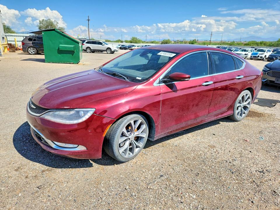 67482206 :رقم المزاد ، 1C3CCCCGXFN623088 vin ، 2015 Chrysler 200 مزاد بيع