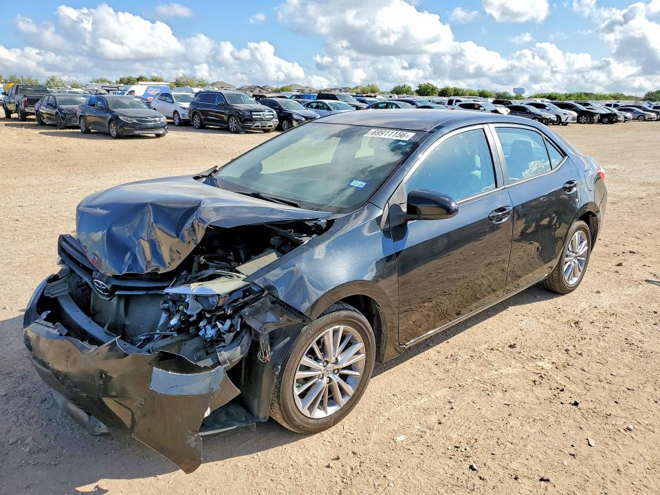 69911156 :رقم المزاد ، 5YFBURHEXEP119138 vin ، 2014 Toyota Corolla مزاد بيع