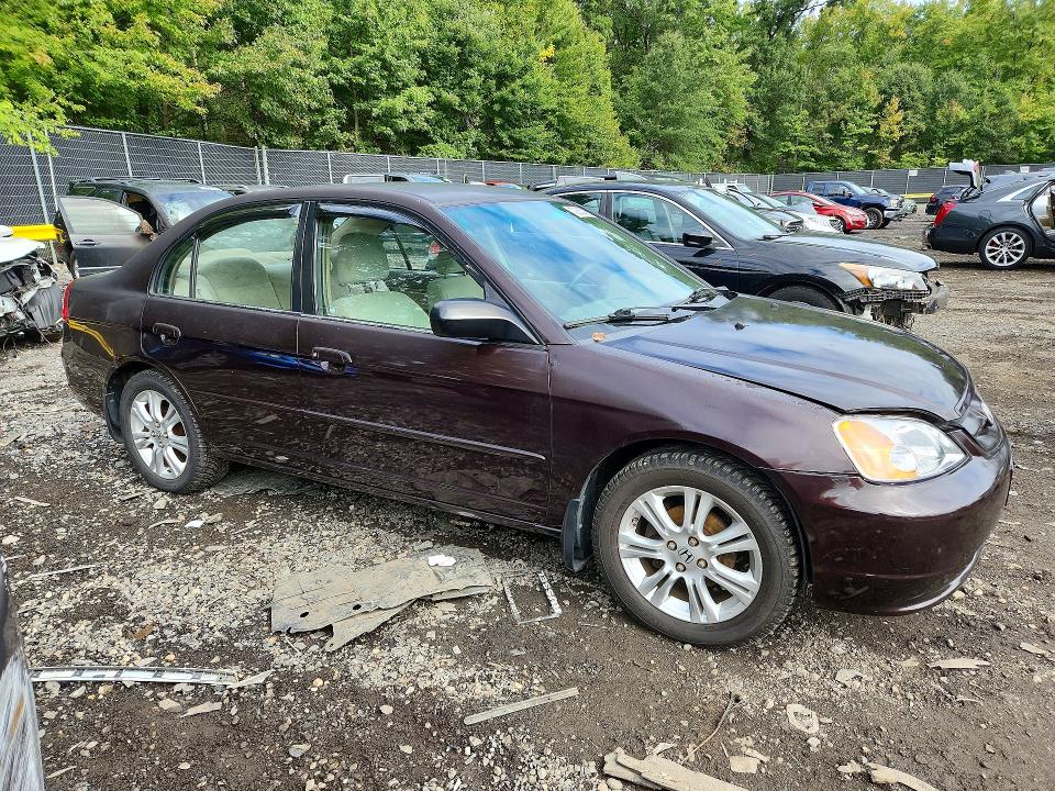 Продаж на аукціоні авто 2001 Honda Civic, vin: 2HGES165X1H511271, номер лоту: 70833386