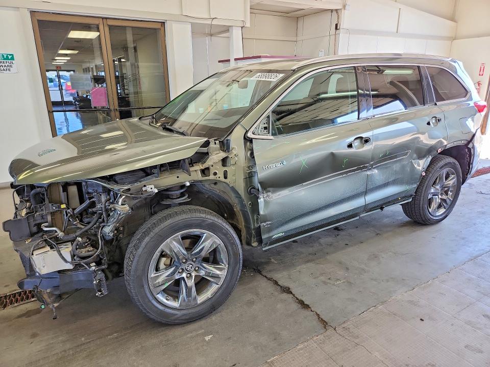 68898826 :رقم المزاد ، 5TDDGRFH3KS061082 vin ، 2019 Toyota Highlander Hybrid مزاد بيع