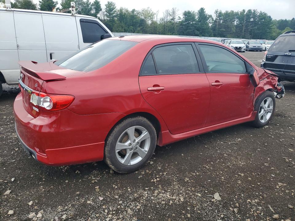 66642616 :رقم المزاد ، 2T1BU4EE2BC741509 vin ، 2011 Toyota Corolla مزاد بيع