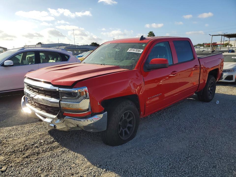69167856 :رقم المزاد ، 3GCPCREC3HG405418 vin ، 2017 Chevrolet Silverado مزاد بيع