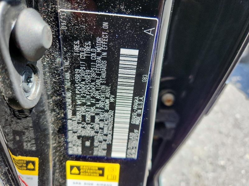 68695716 :رقم المزاد ، 5TDDK3EH4DS202502 vin ، 2013 Toyota Highlander مزاد بيع