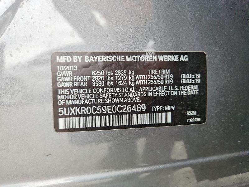 68404806 :رقم المزاد ، 5UXKR0C59E0C26469 vin ، 2014 Bmw X5 مزاد بيع