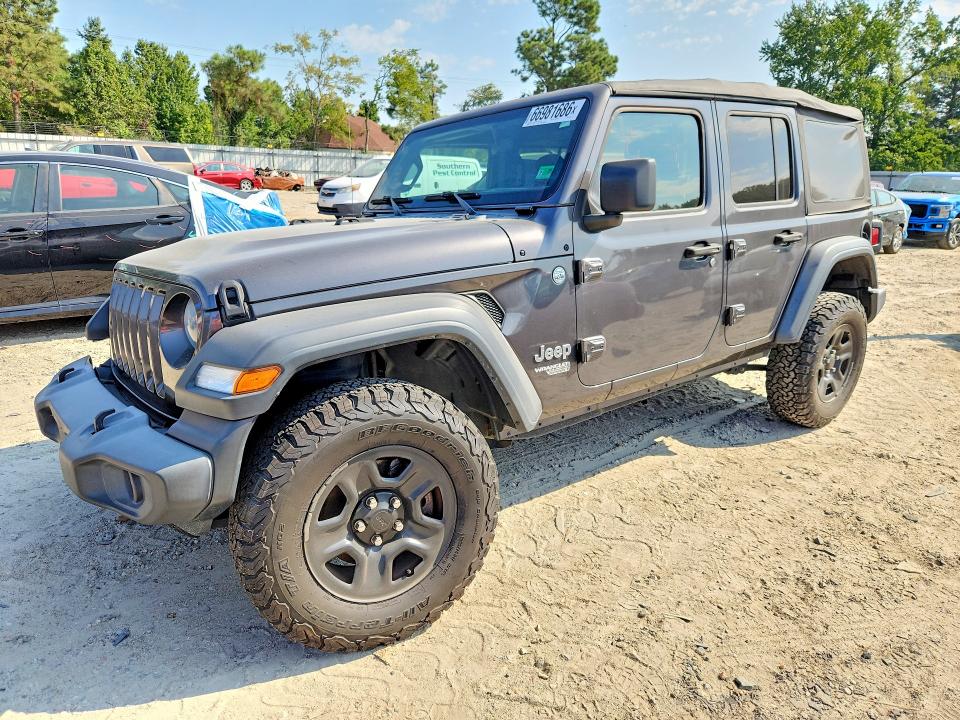 Auction sale of the 2018 Jeep Wrangler Unlimited, vin: 1C4HJXDG4JW317536, lot number: 66981686